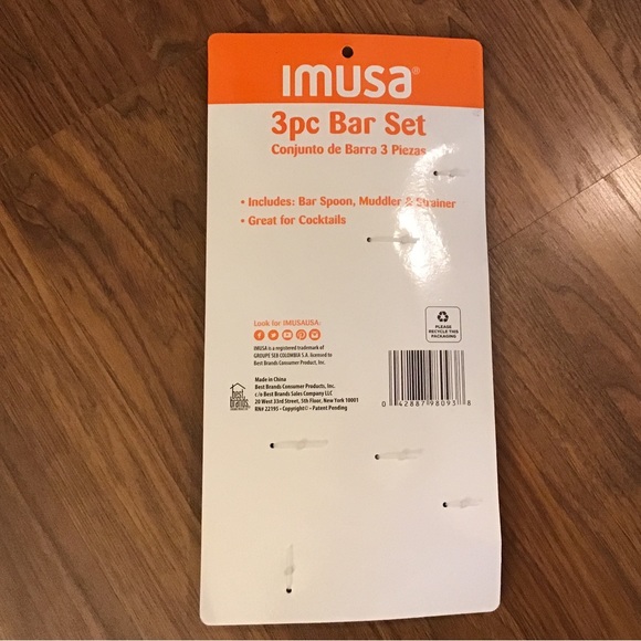 💥 Imusa 3 pc bar set - Picture 3 of 4